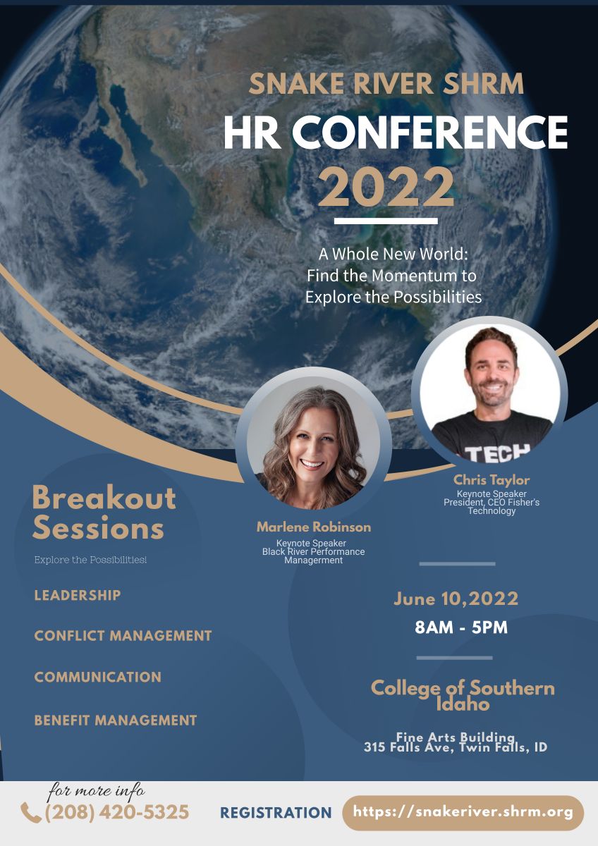 2024 Snake River Conference "Connecting to HR Excellence" Snake River